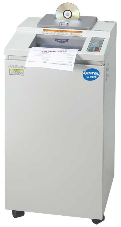 เครื่องทำลายเอกสารแบบตัดย่อย KOSTAL รุ่น KS-8245CD (Cross-Cut)